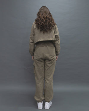 Oversized Long-sleeved crew neck sweater