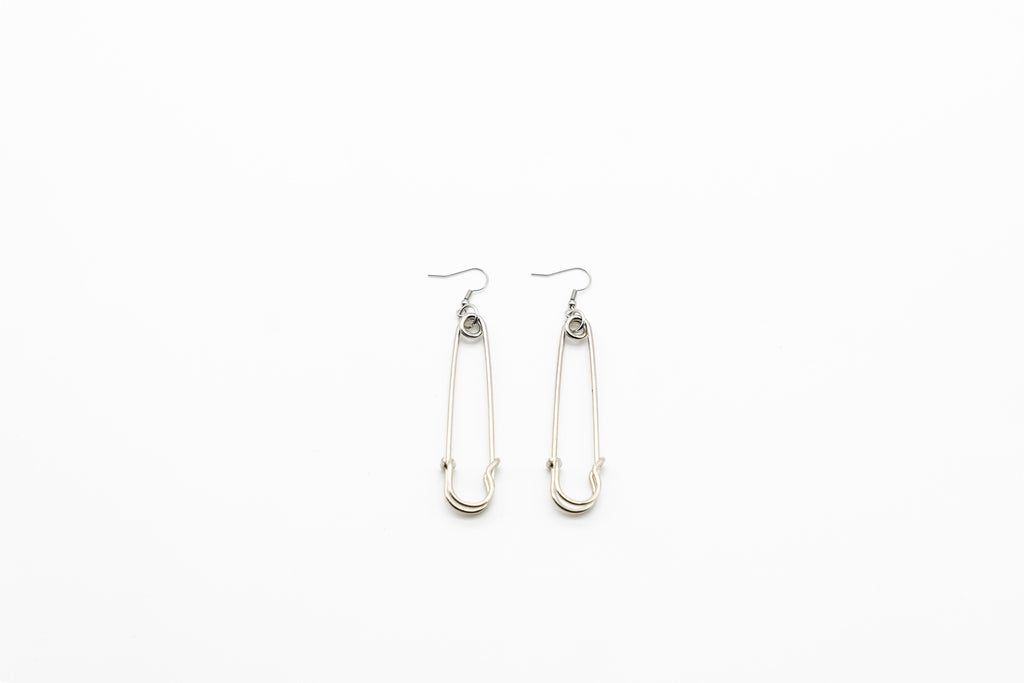 Unnecessarily Big Safety Pin Earring