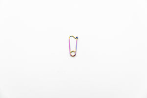 Small Safety Pin Earrings (Set of 4)