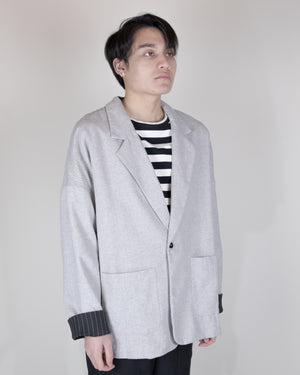 Unnecessary Oversized Wool Blended Jacket