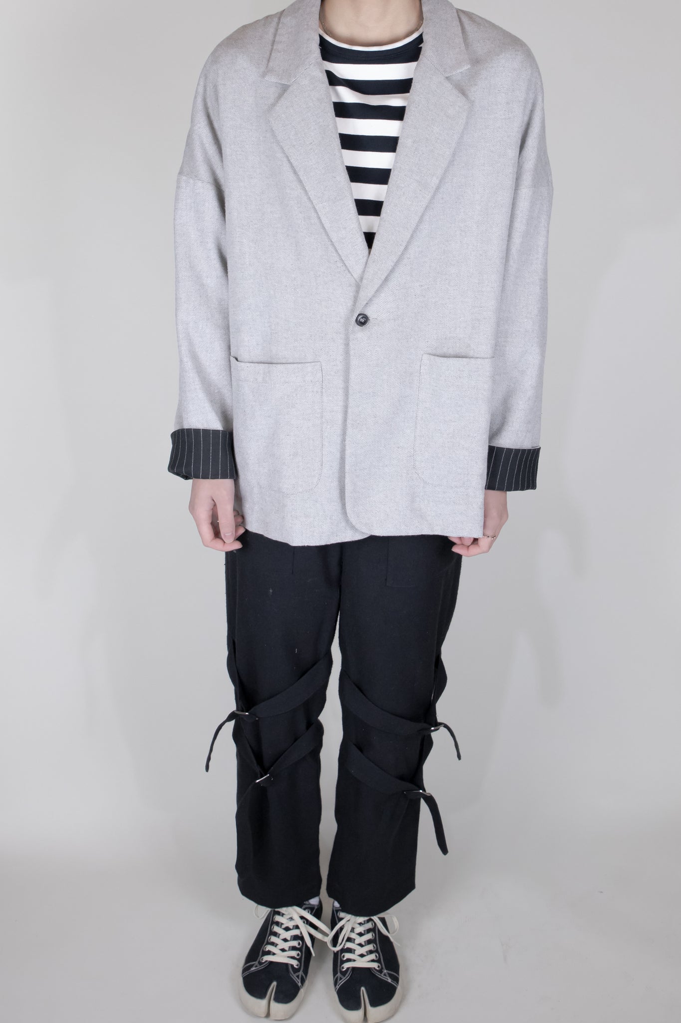 Unnecessary Oversized Wool Blended Jacket